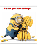 Minions 06 Edible Icing Cake Topper - Despicable Me