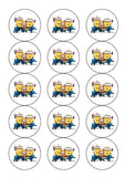 Minions 03 Edible Icing Cake Topper - Despicable Me