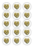 Minions 04 Edible Icing Cake Topper - Despicable Me