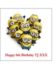 Minions 04 Edible Icing Cake Topper - Despicable Me