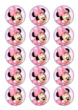 Minnie Mouse Edible Icing Cake Topper 01