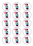 Minnie Mouse Edible Icing Cake Topper 04