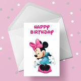 Minnie Mouse Edible Icing Cake Topper 04