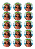 Moana Edible Icing Cake Topper 03