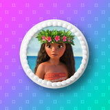 Moana Edible Icing Cake Topper 03