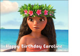 Moana Edible Icing Cake Topper 03