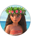 Moana Edible Icing Cake Topper 03