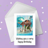 Moana 01 Birthday Card