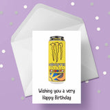 Monster Energy Edible Icing Cake Topper or Ribbon