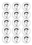 Morrissey 01 Edible Icing Cake Topper