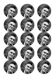 Morrissey 02 Edible Icing Cake Topper or Ribbon