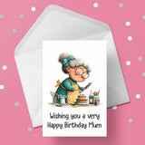 Birthday Card for Mum 09