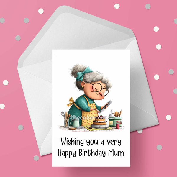 Birthday Card for Mum 09