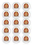 Bodybuilder 01 Edible Icing Cake Topper or Ribbon