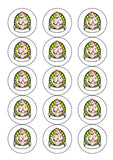 Bodybuilder 02 Edible Icing Cake Topper or Ribbon