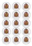 Bodybuilder 03 Edible Icing Cake Topper or Ribbon
