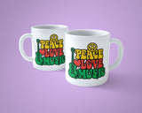 Music Theme Mug 03 - Peace Love Music Mug