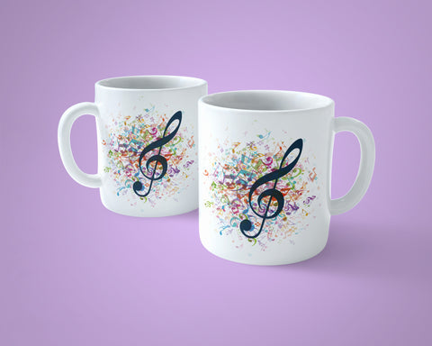 Music Notes Mug 04