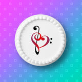 Music Notes 06 Edible Icing Cake Topper