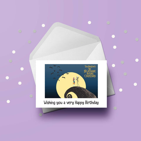 The Nightmare Before Christmas Card 03