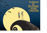 The Nightmare Before Christmas 03 Edible Icing Cake Topper or Ribbon