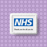 NHS Logo Edible Icing Cake Topper or Ribbon