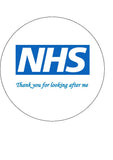 NHS Logo Edible Icing Cake Topper or Ribbon