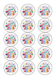 2026 Happy New Year Edible Icing Cake Topper 01
