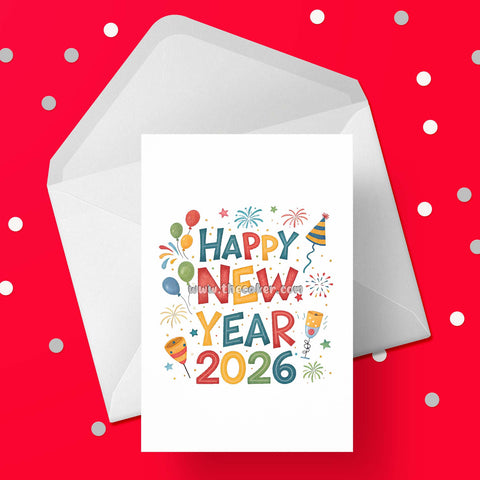 2026 Happy New Year Card 03
