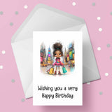 New York 08 Birthday Card