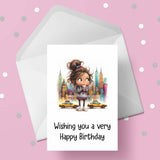 New York 09 Birthday Card