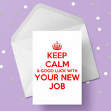 New Job Edible Icing Cake Topper 02