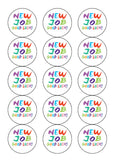 New Job Edible Icing Cake Topper 04