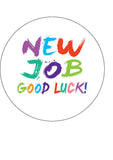 New Job Edible Icing Cake Topper 04