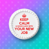 New Job Edible Icing Cake Topper 02