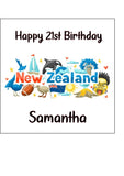 New Zealand Edible Icing Cake Topper or Ribbon