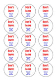 New Job Edible Icing Cake Topper 04
