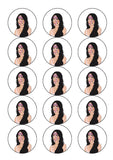 Olivia Rodrigo 01 Edible Icing Cake Topper or Ribbon
