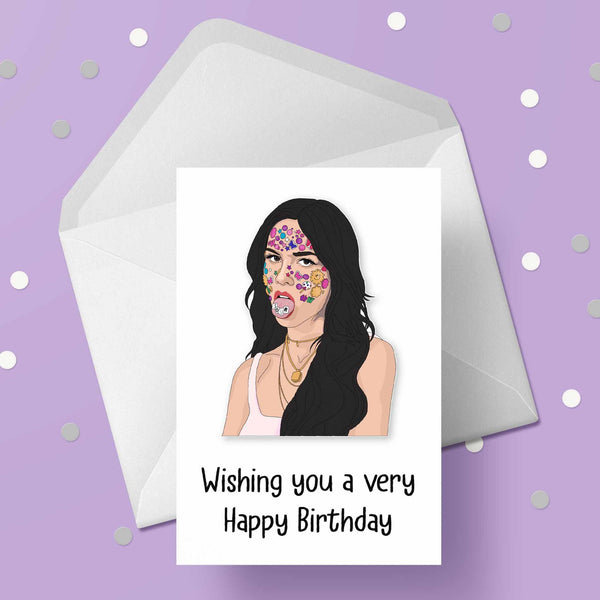 Olivia Rodrigo 01 Birthday Card
