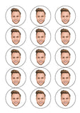 Olly Murs Edible Icing Cake Topper or Ribbon