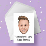 Olly Murs Edible Icing Cake Topper or Ribbon