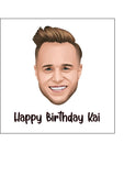 Olly Murs Edible Icing Cake Topper or Ribbon