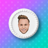 Olly Murs Edible Icing Cake Topper or Ribbon