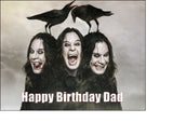 Ozzy Osbourne 02 Edible Icing Cake Topper