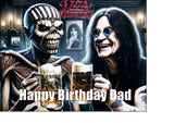 Ozzy Osbourne 03 Edible Icing Cake Topper
