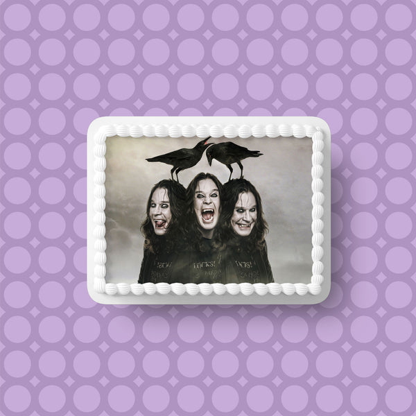Ozzy Osbourne 02 Edible Icing Cake Topper