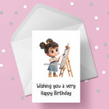 Painting 04 Birthday Card