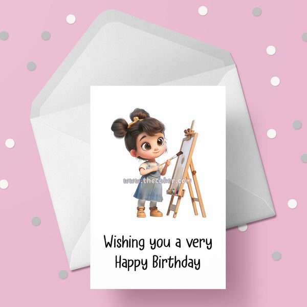 Painting 04 Birthday Card