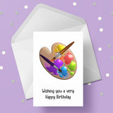 Painting 10 Edible Icing Cake Topper or Ribbon