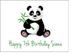Panda Bear 03 Edible Icing Cake Topper or Ribbon